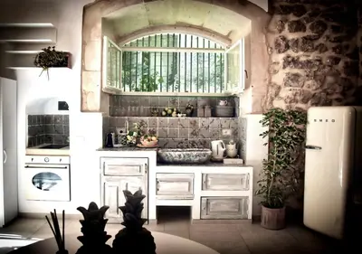 Cucina o angolo cottura di LEMON SUITE Ortigia