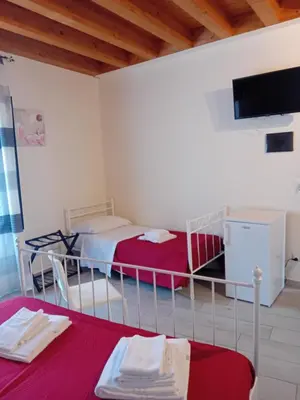 Letto o letti in una camera di 3a casavacanza