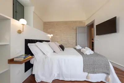 Letto o letti in una camera di Villa Ida - IsulaTravel