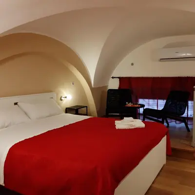 Letto o letti in una camera di I 3 Principi Al Mulino