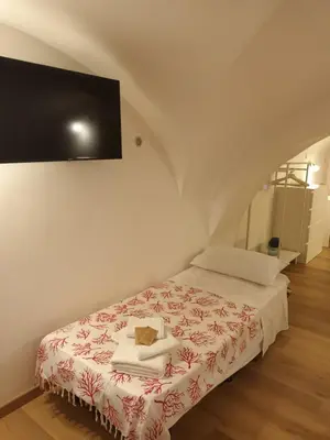 Letto o letti in una camera di I 3 Principi Al Mulino