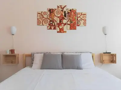 Letto o letti in una camera di BORGO MARINARO casa vacanza