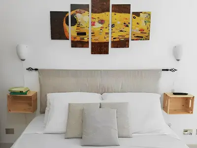 Letto o letti in una camera di BORGO MARINARO casa vacanza