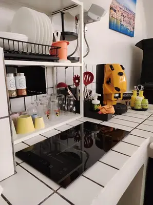 Cucina o angolo cottura di Santa Barbara Apartment