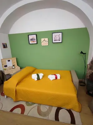 Letto o letti in una camera di Santa Barbara Apartment