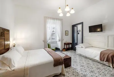 Letto o letti in una camera di I CARIZZI