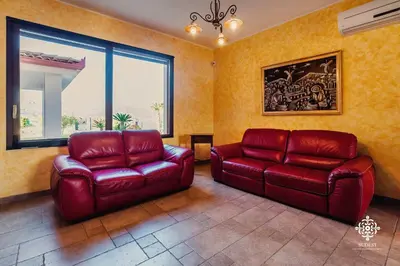 Area soggiorno di Villa Clara Country Retreat