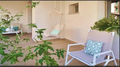 Area soggiorno di Mediterraneo Apartments ARGENTO