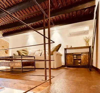 Letto o letti in una camera di O'scià Loft