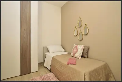 Letto o letti in una camera di Mediterraneo Apartments ORO