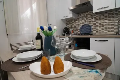 Cucina o angolo cottura di Paradise Beach Gallina