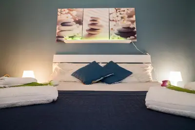 Letto o letti in una camera di Paradise Beach Gallina