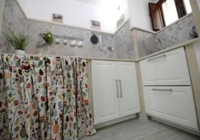 Cucina o angolo cottura di Casa Vacanza Zeus