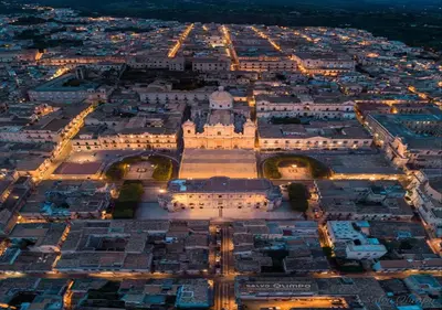 Vista aerea di Casa Vacanza Zeus