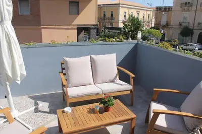 Area soggiorno di B&B CaselloA Suites