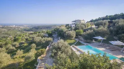 Paesaggio naturale nelle vicinanze dell'affittacamere