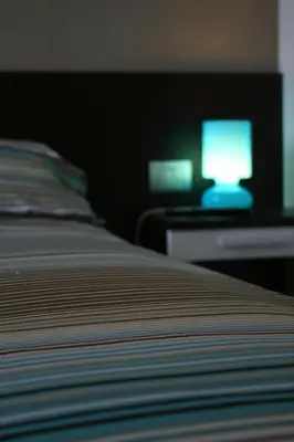 Letto o letti in una camera di Campi Elisi