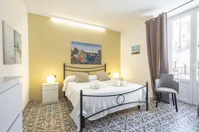 Letto o letti in una camera di Pietranera Residence
