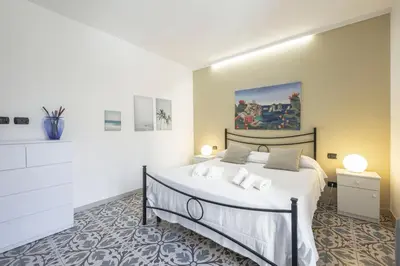 Letto o letti in una camera di Pietranera Residence