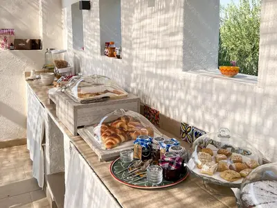 Cibo presso il bed & breakfast o nelle vicinanze