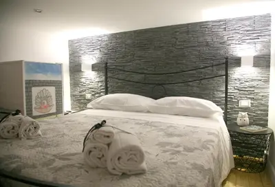 Letto o letti in una camera di La Perla di Siracusa