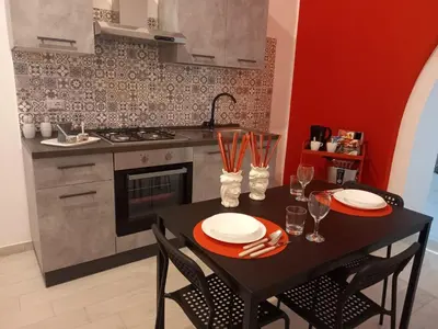 Cucina o angolo cottura di La Perla di Siracusa
