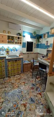 Cucina o angolo cottura di Casa Titanic Siracusa