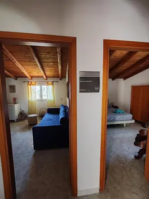 Letto o letti in una camera di Dimora Veronica