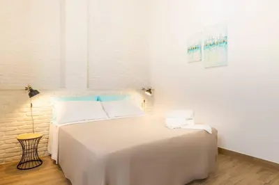 Letto o letti in una camera di UNNI