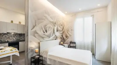 Letto o letti in una camera di Casa vacanza il Gelsomino Magico