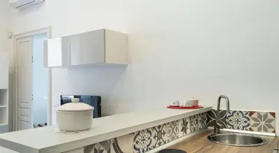 Cucina o angolo cottura di Casa vacanza il Gelsomino Magico