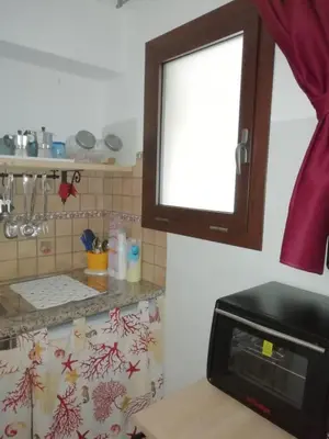 Cucina o angolo cottura di Appartamento La Trinacria di Capo Passero