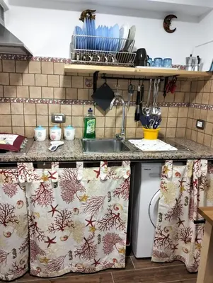 Cucina o angolo cottura di Appartamento La Trinacria di Capo Passero