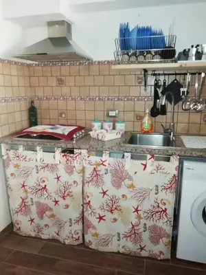 Cucina o angolo cottura di Appartamento La Trinacria di Capo Passero