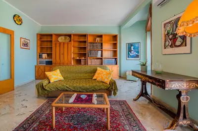 Area soggiorno di GuestHost - La Terrazza di Siracusa - Roomy and Bright Flat