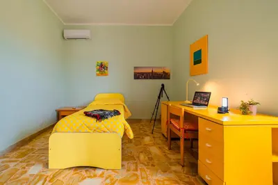 TV o dispositivi per l'intrattenimento presso GuestHost - La Terrazza di Siracusa - Roomy and Bright Flat