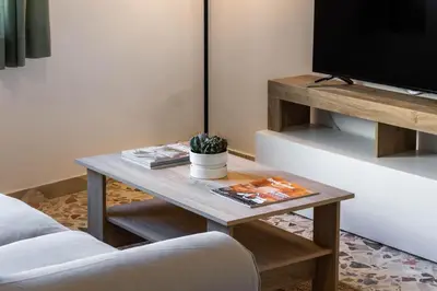 TV o dispositivi per l'intrattenimento presso Trigona 4 Apartment