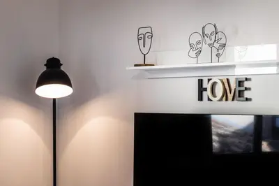 TV o dispositivi per l'intrattenimento presso Trigona 4 Apartment