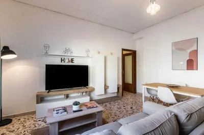 TV o dispositivi per l'intrattenimento presso Trigona 4 Apartment