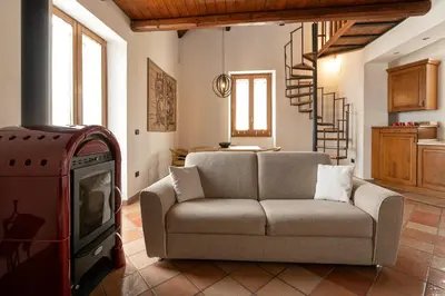 Area soggiorno di Casa dei Mori