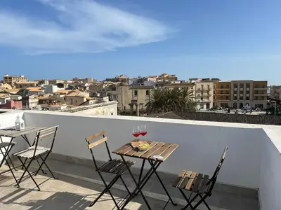 Balcone o terrazza di CASABELLA Apartments Antico mercato Ortigia Siracusa