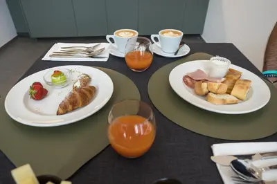 Cibo presso l'affittacamere o nelle vicinanze