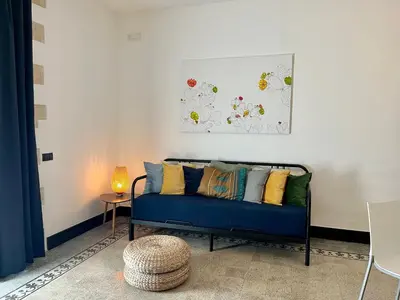 Area soggiorno di Dammusu Marchesi di Sant' Elia, patrimonio UNESCO