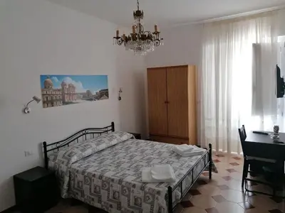 Letto o letti in una camera di Casa NILLA