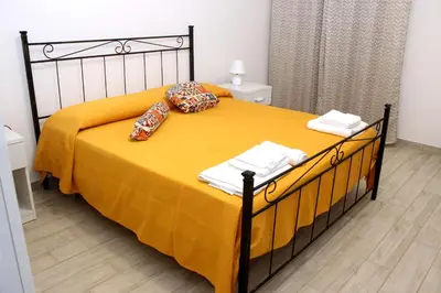 Letto o letti in una camera di B&B Ciccannina