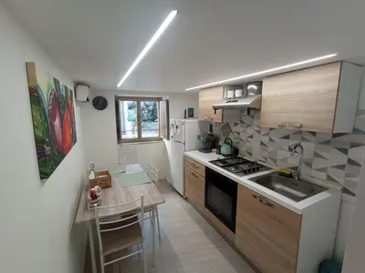 Cucina o angolo cottura di Bilocale in centro storico -Le mensaline- Casa Chiricopo
