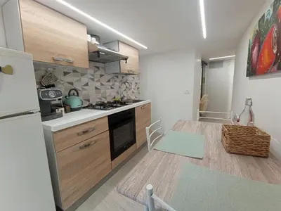 Cucina o angolo cottura di Bilocale in centro storico -Le mensaline- Casa Chiricopo