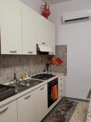 Cucina o angolo cottura di Casa Ariete