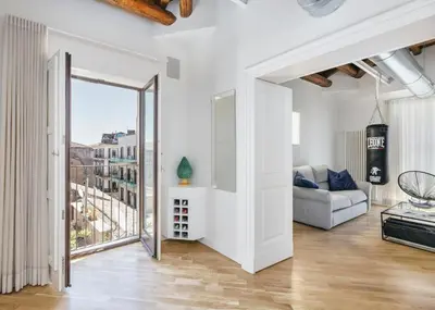 Area soggiorno di The Silver Lava - design apartment and spa