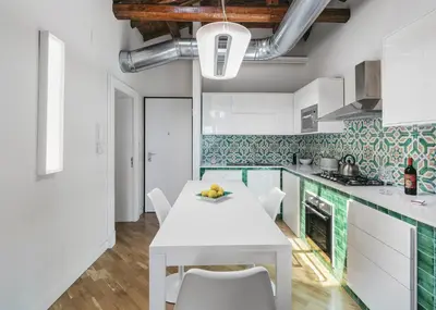 Cucina o angolo cottura di The Silver Lava - design apartment and spa